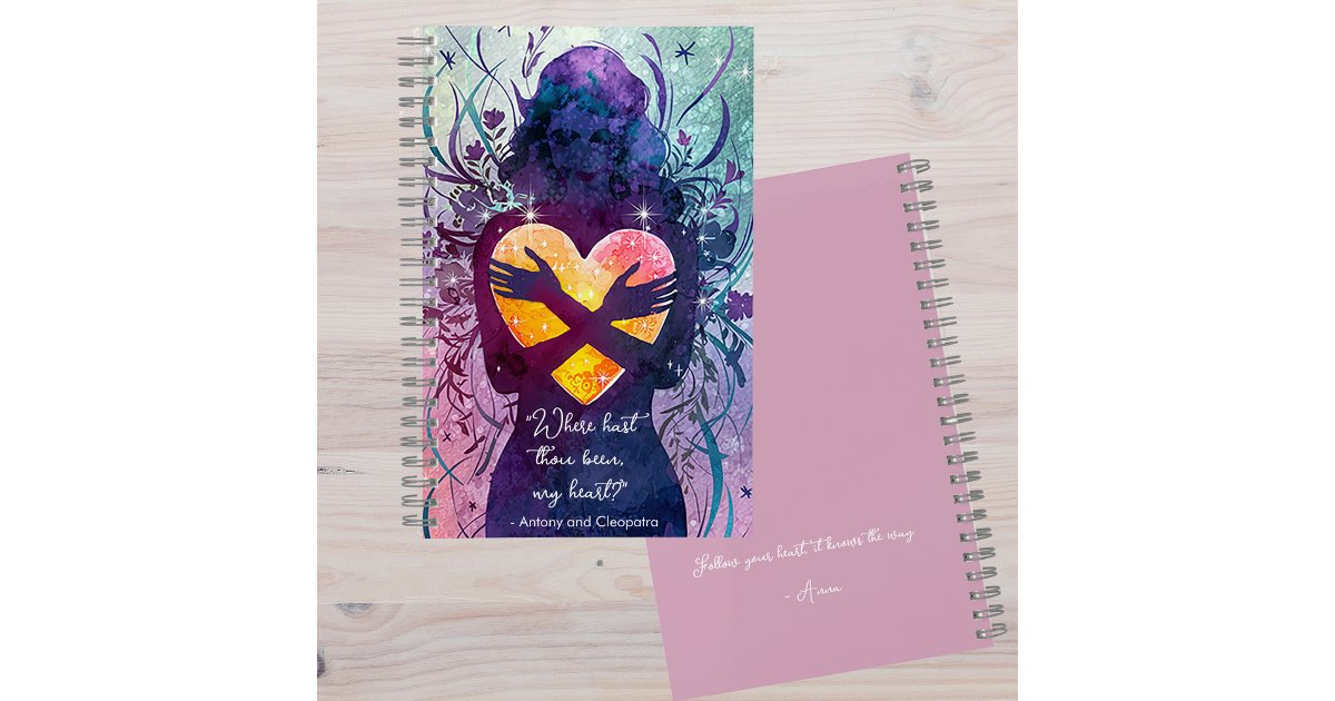 Personalized Modern Pretty Pastel Script Notebook | Zazzle