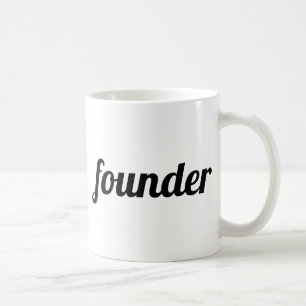 Personalized modern professional boss founder coffee mug