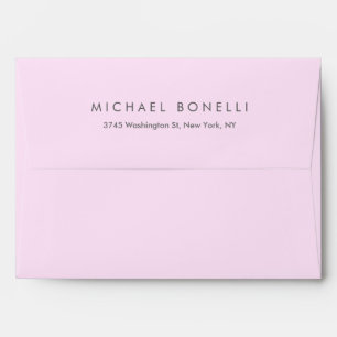 Personalized Modern Professional Plain Envelope