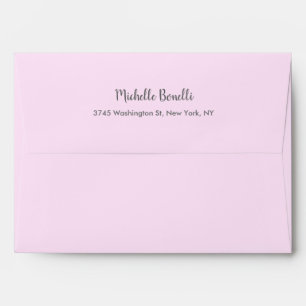 Personalized Modern Professional Plain Handwriting Envelope