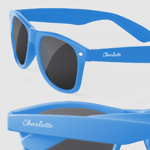 Personalized Modern Script Name Sunglasses