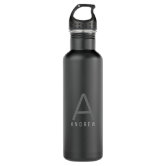 Cows Kids Water Bottle with Name