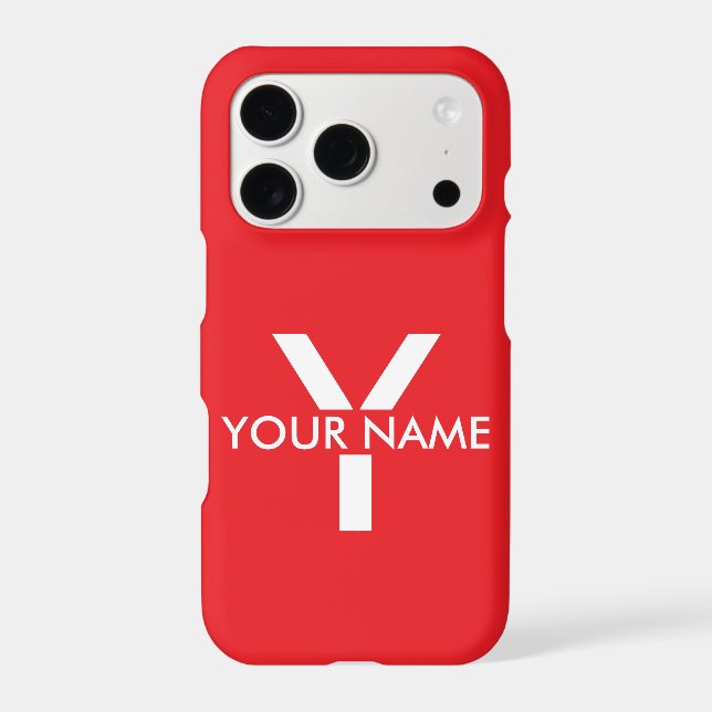Personalized Modern Stylish Trendy  Case-Mate iPh iPhone Case (Back)