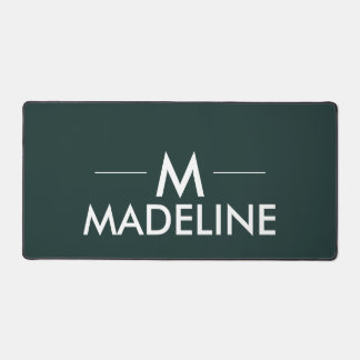 Personalized Modern Stylish Trendy  Desk Mat