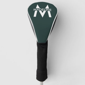 Personalized Modern Stylish Trendy  Golf Head Cover