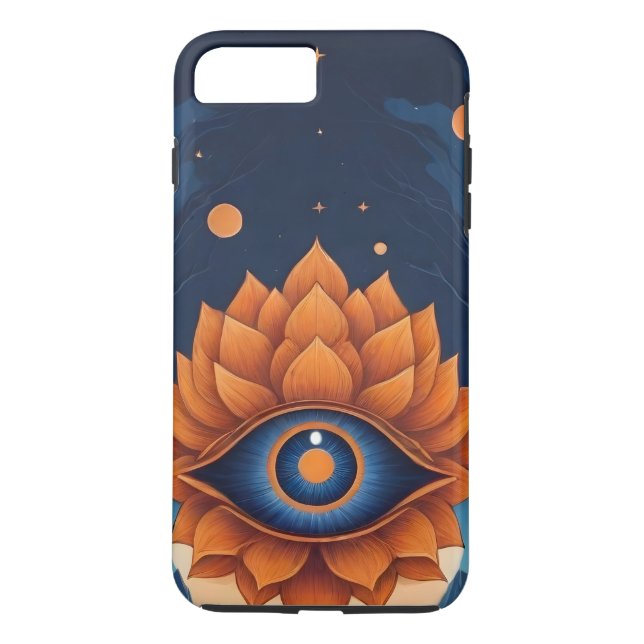 Personalized Modern Third eye Case-Mate iPhone Case (Back)