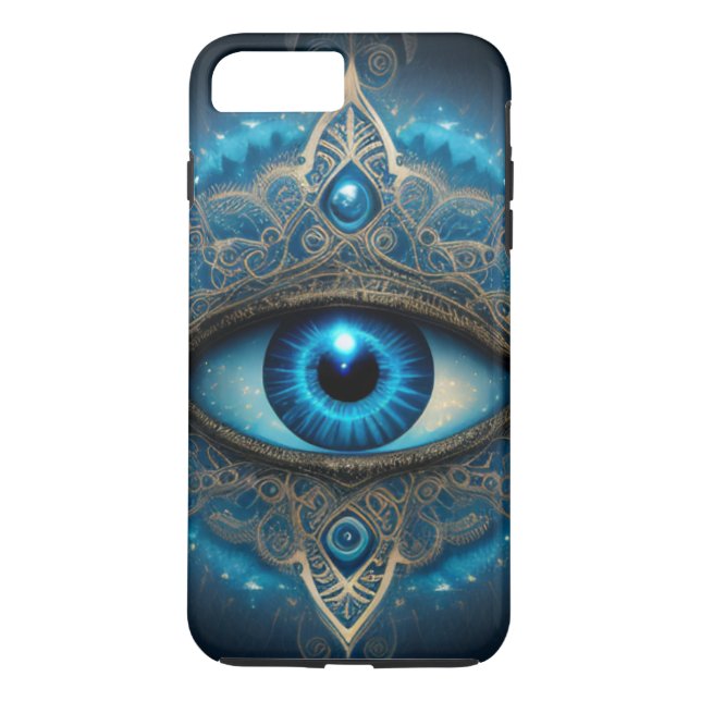 Personalized Modern Third eye Case-Mate iPhone Case (Back)