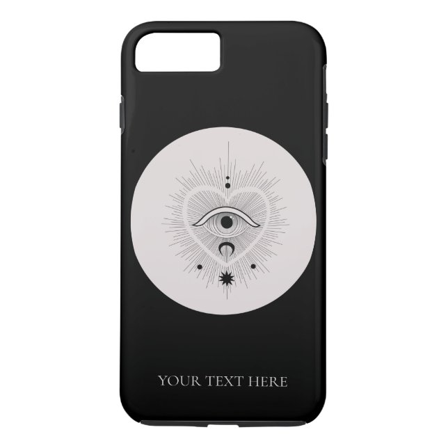 Personalized Modern Third eye Case-Mate iPhone Case (Back)
