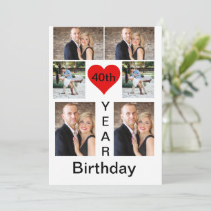 Personalized Modern trendy Birthday Invitation
