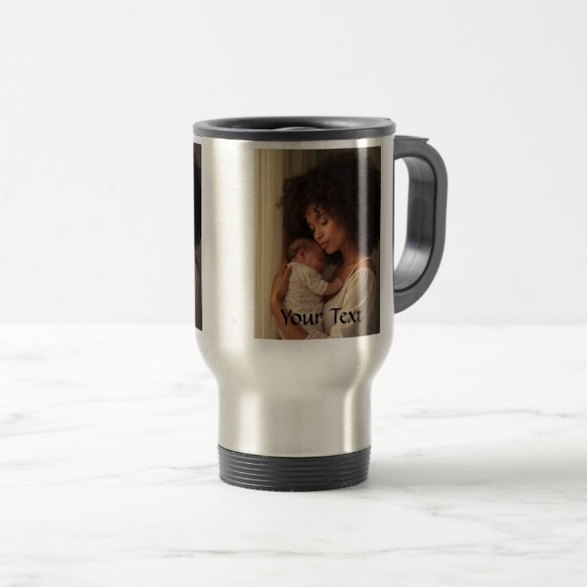 Personalized Mom and Baby Travel Mug (Front Right)