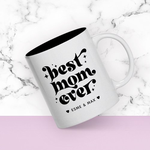 Personalized Mom Coffee Mug with Kids Names
