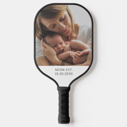 Personalized Mom Established Pickleball Paddle