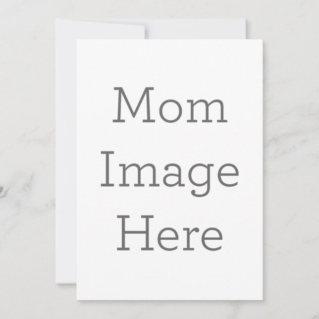 Flat Invitation, Size: 5" x 7", Paper: Signature Matte, Corner: Squared, Envelopes: White, Print Quality: Standard (Front)