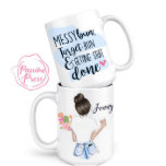 Personalized Mom Mug<br><div class="desc">What better way to surprise a hard working mom,  then with this personalized mug she can use at work or home to drink her coffee.</div>