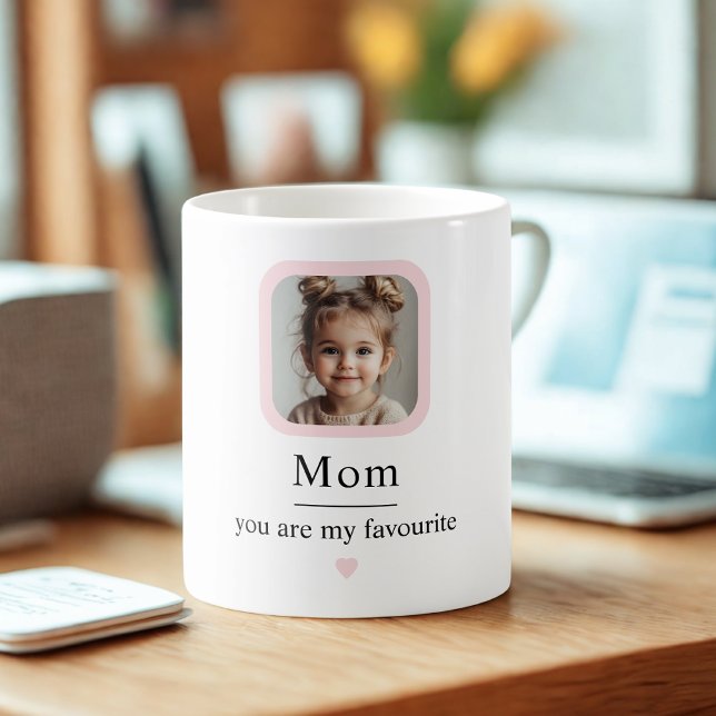 Personalized Mom Photo Mug | You Are My Favourite  (Creator Uploaded)