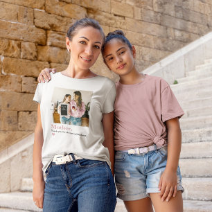 Personalized Mom Thank You Photo T-Shirt
