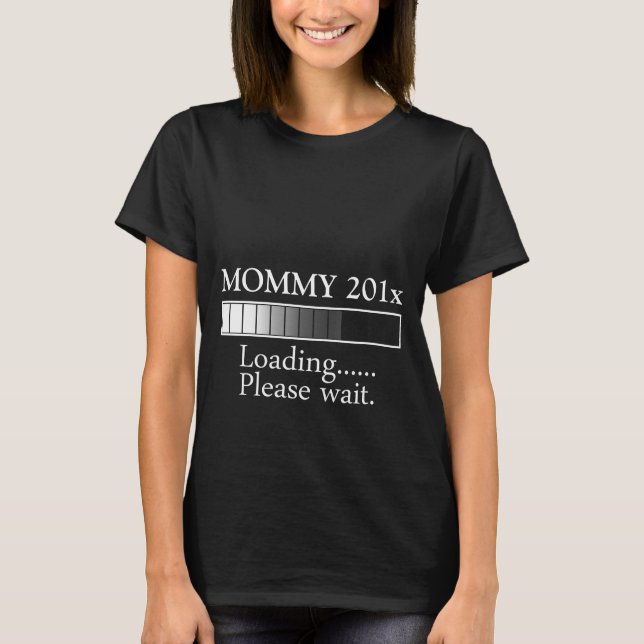 Personalized Mom To Be T-Shirt (Front)