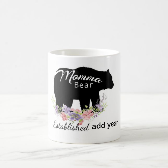 Personalized Momma Bear Mug (Center)