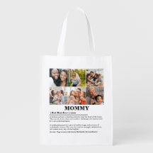 Personalized Mommy Definition 6 Photo Collage