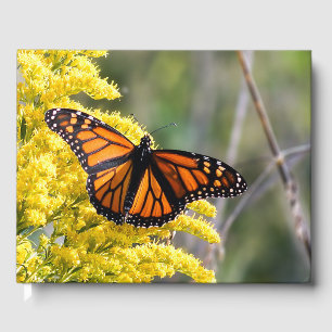 Personalized Monarch Butterfly Wedding Guestbook