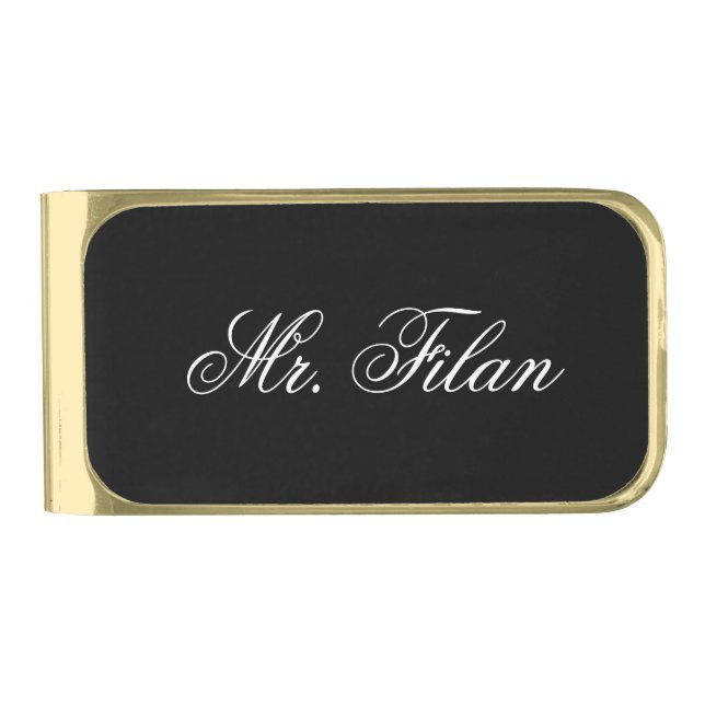 Personalized Money Clip (Front)