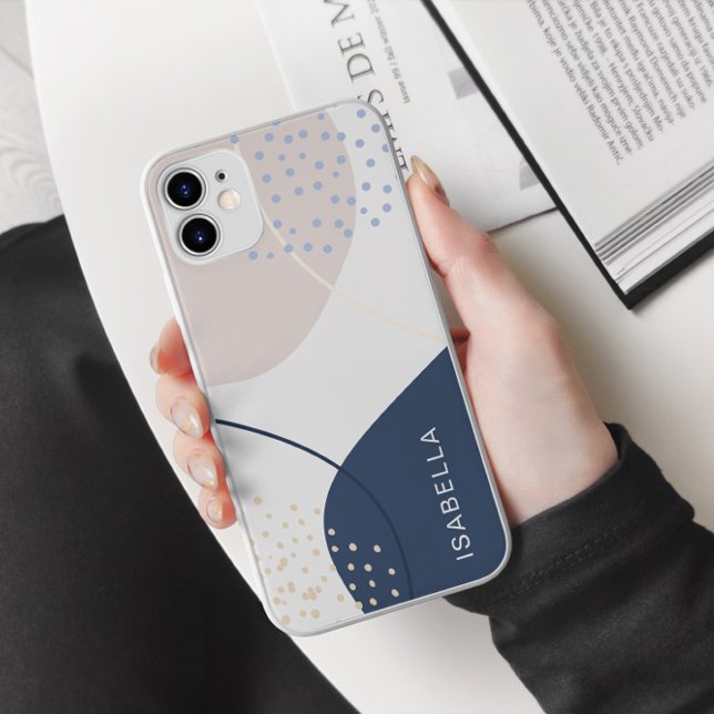 Personalized Monogram Abstract Case-Mate iPhone Case (Creator Uploaded)