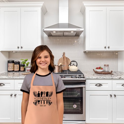 Personalized Monogram All_Over Print Apron