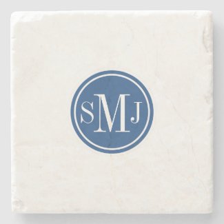 Personalized Monogram and Classic Blue