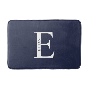 Personalized Monogram and Name Bathroom Mat