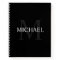 Personalized Monogram and Name Black