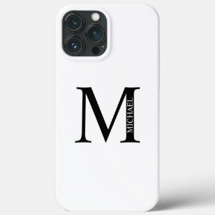 Personalized Monogram and Name iPhone 13 Pro Max Case