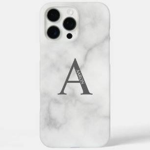 Personalized Monogram and Name iPhone 16 Pro Max Case