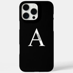 Personalized Monogram and Name iPhone 16 Pro Max Case