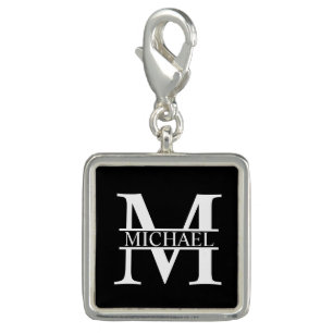 Personalized Monogram and Name Charm