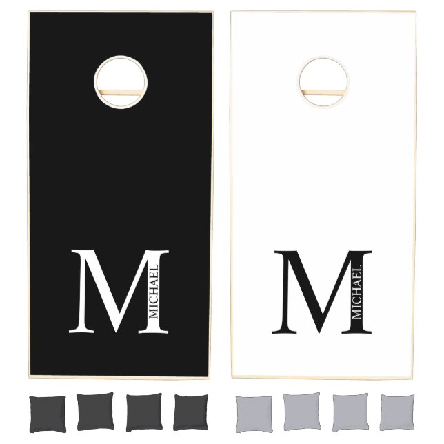 Personalized Monogram and Name Cornhole Set (Set)