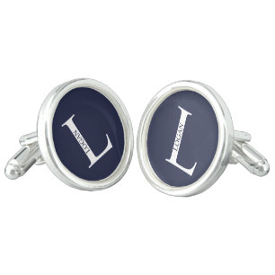 Personalized Monogram and Name Cufflinks