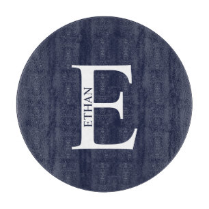 Personalized Monogram and Name Cutting Board