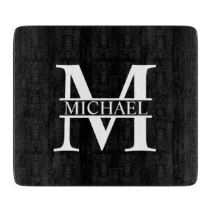 Personalized Monogram and Name Cutting Board