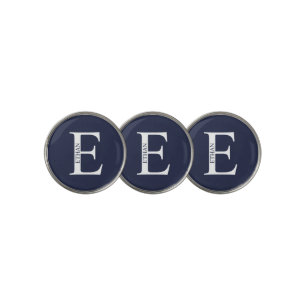Personalized Monogram and Name Golf Ball Marker