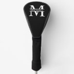 Personalized Monogram and Name Golf Head Cover Personalized Monogram and Name Golf Head Cover