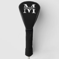 Personalized Monogram and Name Golf Head Cover