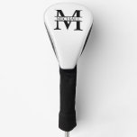 Personalized Monogram and Name Golf Head Cover