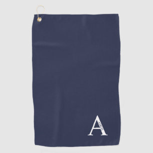 Personalized Monogram and Name Golf Towel