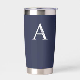 Personalized Monogram and Name Insulated Tumbler