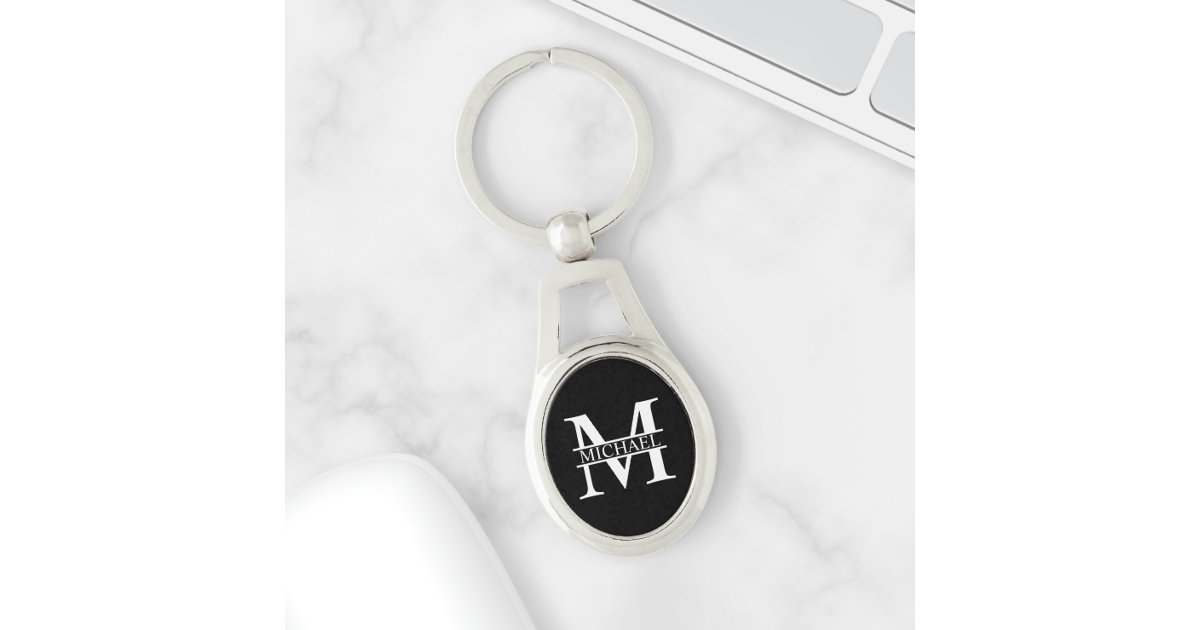 My Bold Studio Personalized Round Acrylic Keychain