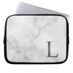 Personalized Monogram and Name Laptop Sleeve