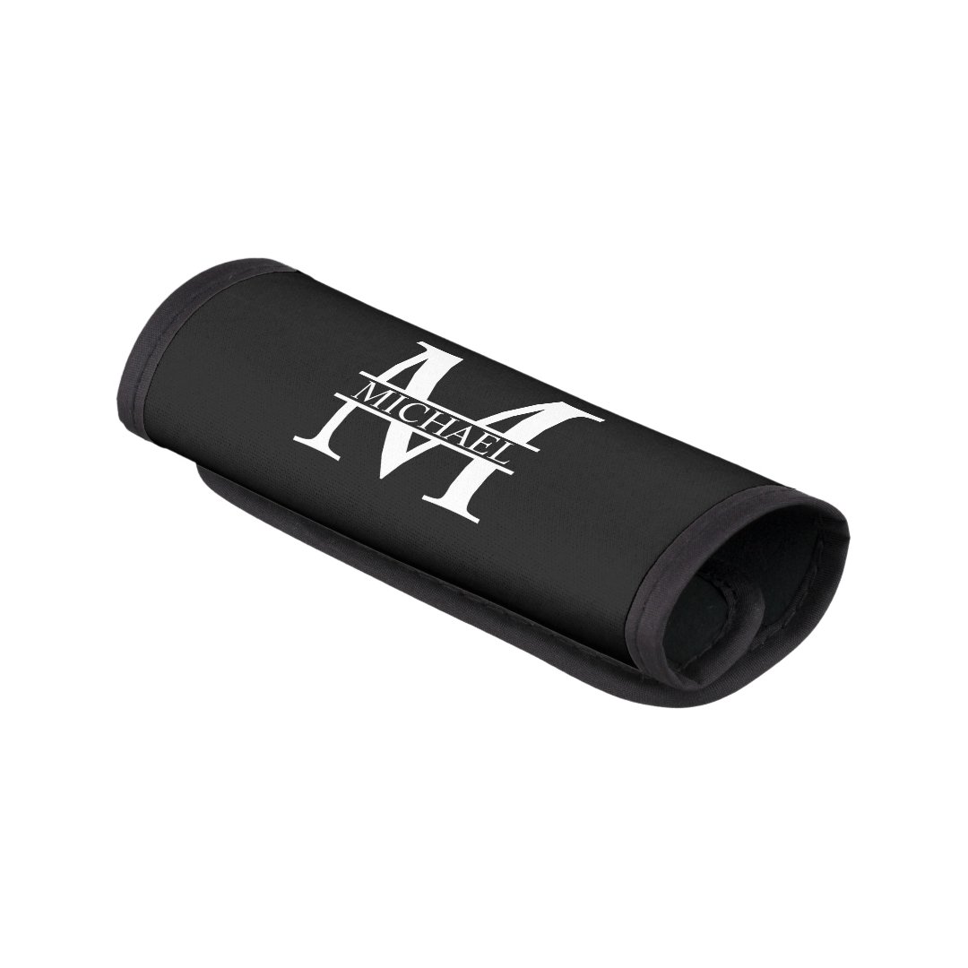 Personalized Monogram and Name Luggage Handle Wrap Zazzle
