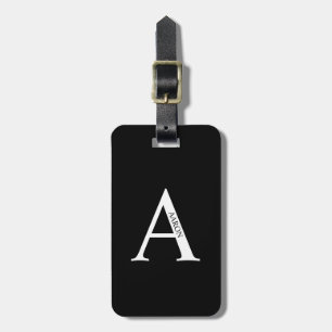 Personalized Monogram and Name Luggage Tag