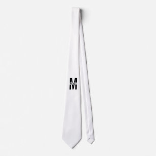 Personalized Monogram and Name Neck Tie
