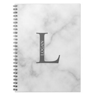 Personalized Monogram and Name Notebook